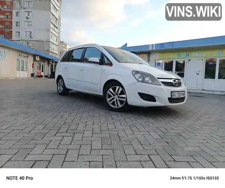 W0L0AHM759G005460 Opel Zafira 2008 Мінівен 1.69 л. Фото 1