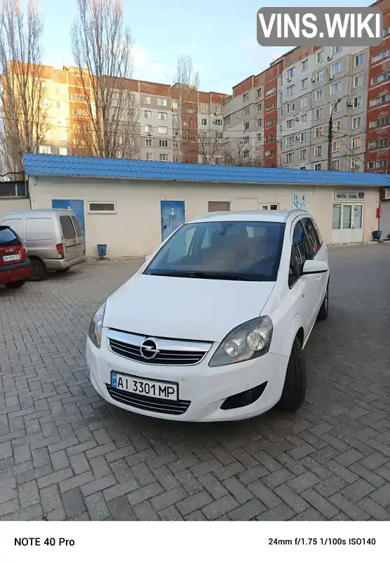 W0L0AHM759G005460 Opel Zafira 2008 Мінівен 1.69 л. Фото 2