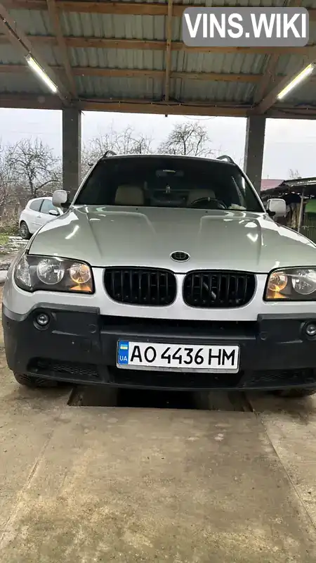 Внедорожник / Кроссовер BMW X3 2006 2.99 л. Автомат обл. Закарпатская, Ужгород - Фото 1/21