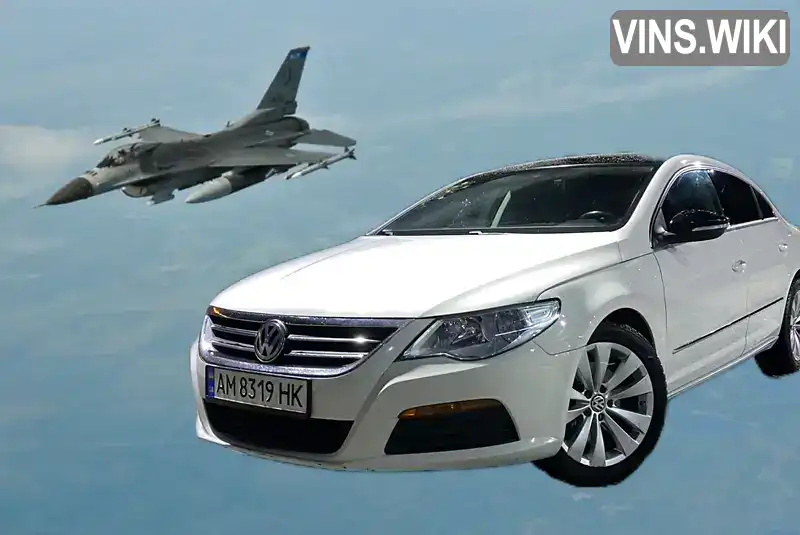 Купе Volkswagen CC / Passat CC 2011 2 л. Автомат обл. Житомирская, Житомир - Фото 1/10