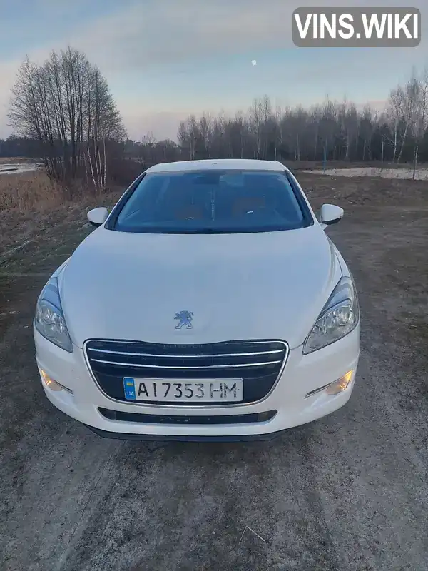 Седан Peugeot 508 2011 1.6 л. Ручна / Механіка обл. Київська, Макарів - Фото 1/19