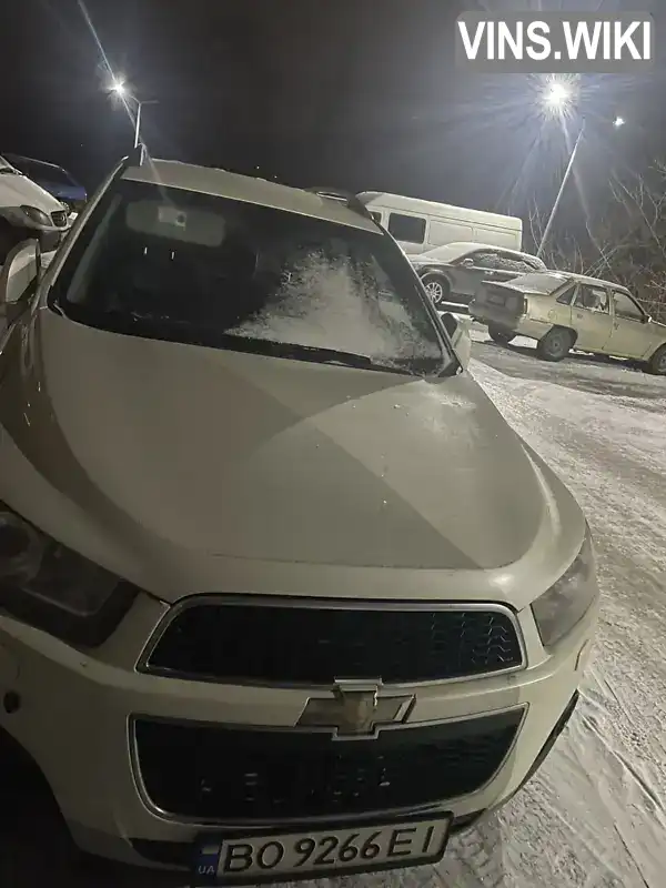 Позашляховик / Кросовер Chevrolet Captiva 2011 2.23 л. Автомат обл. Тернопільська, location.city.velyka_berezovytsia - Фото 1/5