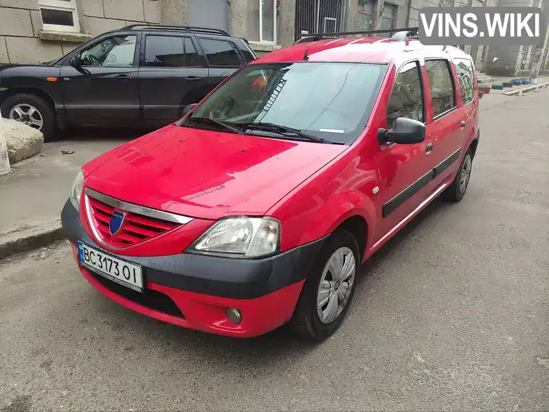 Универсал Dacia Logan MCV 2008 1.6 л. Ручная / Механика обл. Одесская, Одесса - Фото 1/10