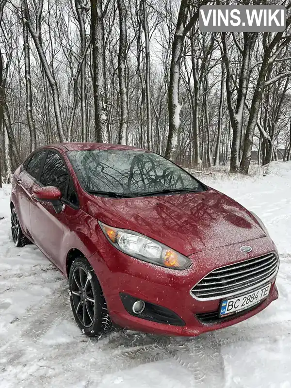 Седан Ford Fiesta 2017 1.6 л. Автомат обл. Львівська, Львів - Фото 1/21