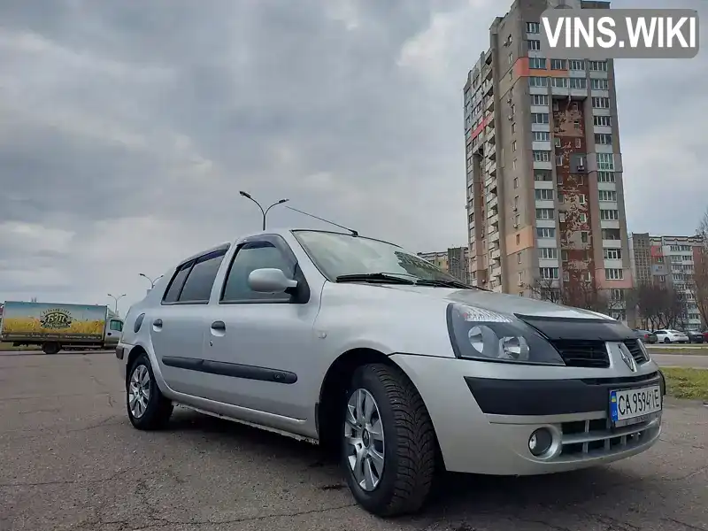 Седан Renault Clio Symbol 2006 1.4 л. Ручна / Механіка обл. Черкаська, Черкаси - Фото 1/21