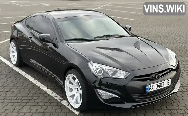 Купе Hyundai Genesis Coupe 2013 2 л. Автомат обл. Закарпатская, Ужгород - Фото 1/10