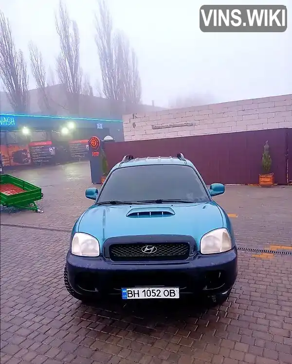 Позашляховик / Кросовер Hyundai Santa FE 2003 2 л. Ручна / Механіка обл. Одеська, Роздільна - Фото 1/4