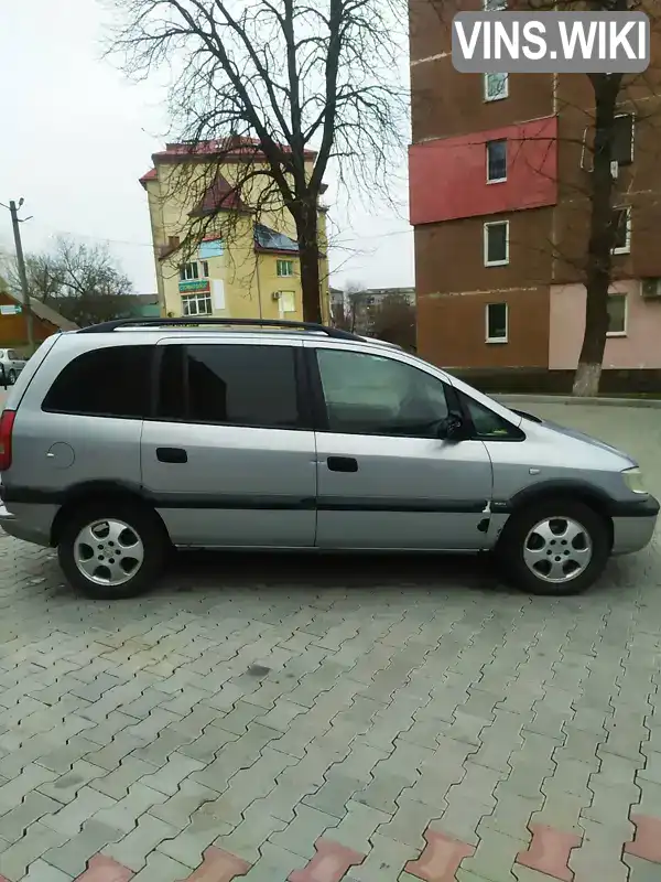 Минивэн Opel Zafira 2001 2 л. Ручная / Механика обл. Ивано-Франковская, Галич - Фото 1/9