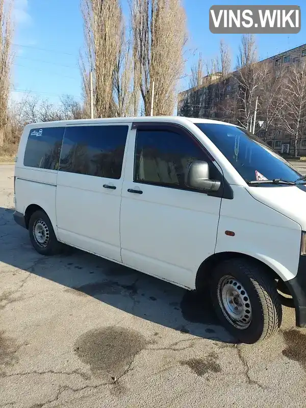 Минивэн Volkswagen Transporter 2006 2 л. Ручная / Механика обл. Днепропетровская, Кривой Рог - Фото 1/9