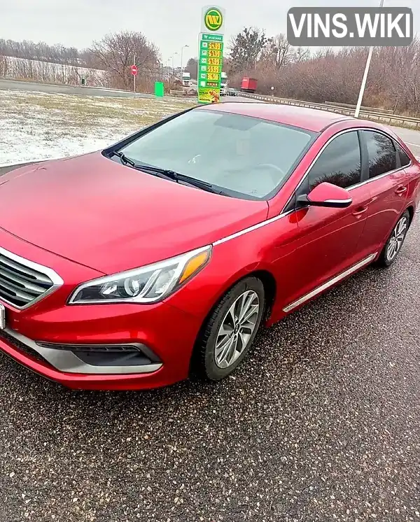 Седан Hyundai Sonata 2015 2.4 л. Автомат обл. Харківська, Харків - Фото 1/12