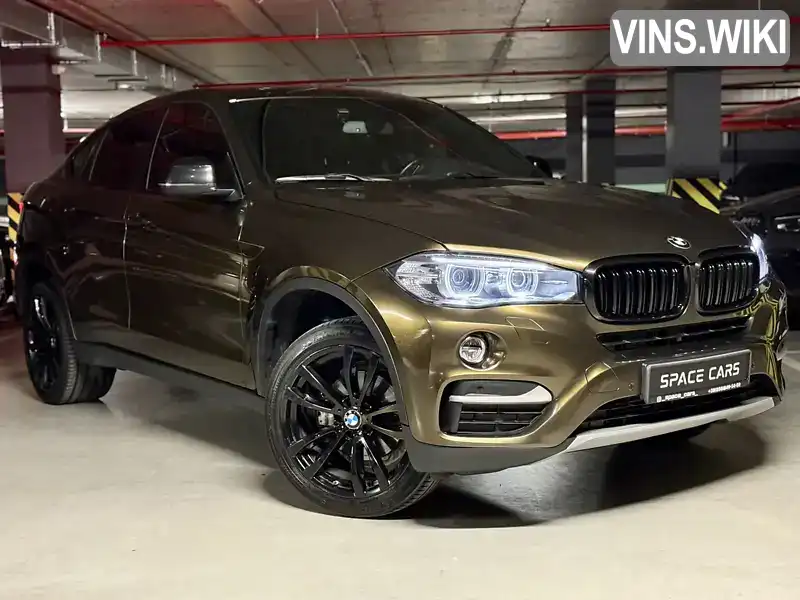 Позашляховик / Кросовер BMW X6 2016 3 л. Автомат обл. Київська, Київ - Фото 1/21