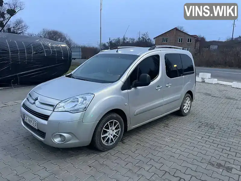 Минивэн Citroen Berlingo 2010 1.6 л. Ручная / Механика обл. Черновицкая, Сторожинец - Фото 1/8