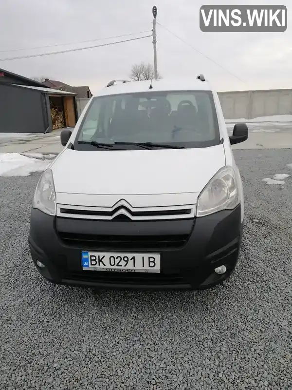 Мінівен Citroen Berlingo 2015 1.6 л. Ручна / Механіка обл. Рівненська, Рівне - Фото 1/21