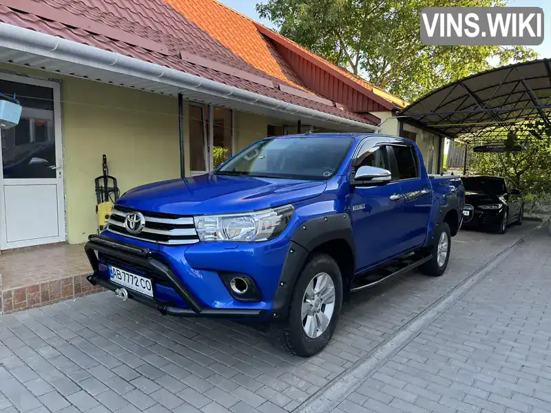 Пікап Toyota Hilux 2015 2.39 л. Ручна / Механіка обл. Вінницька, Вінниця - Фото 1/9