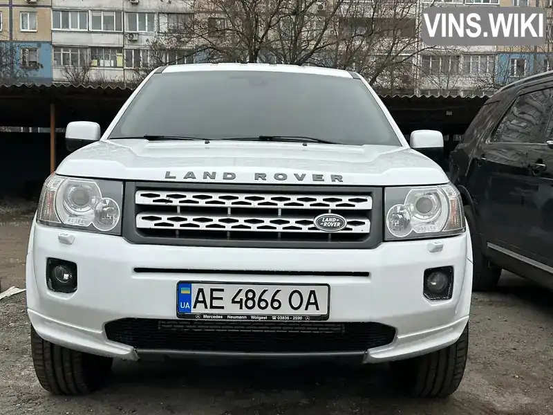 Позашляховик / Кросовер Land Rover Freelander 2011 2.18 л. Автомат обл. Дніпропетровська, Дніпро (Дніпропетровськ) - Фото 1/17