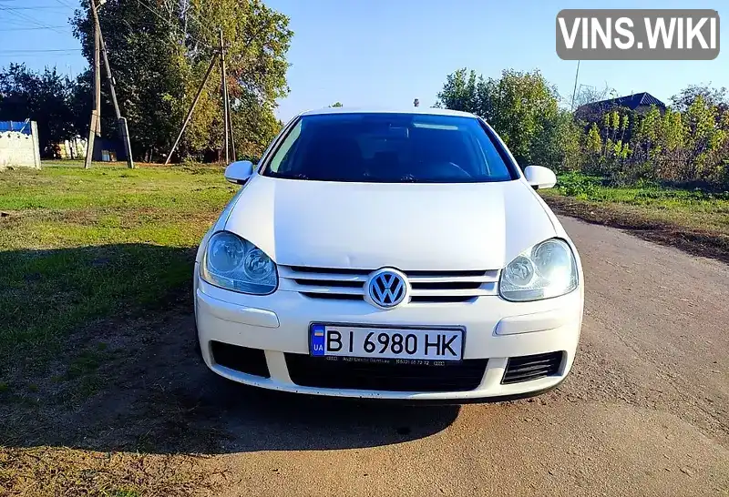 Хэтчбек Volkswagen Golf 2005 1.9 л. Ручная / Механика обл. Полтавская, Лохвица - Фото 1/8