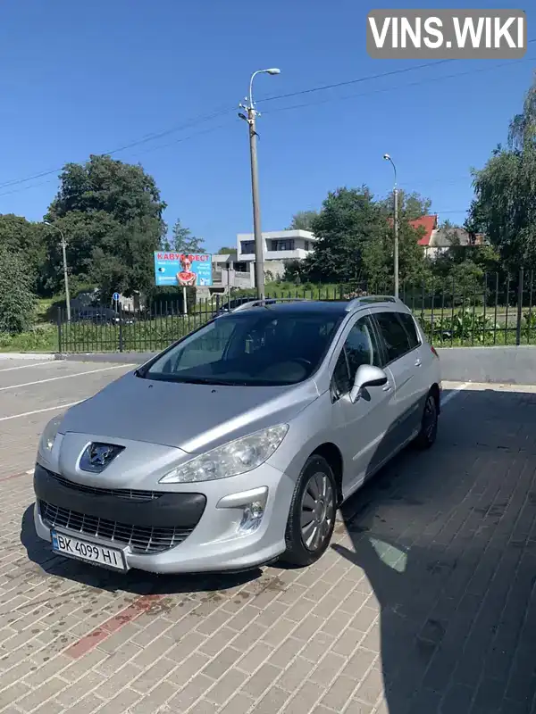 Універсал Peugeot 308 2010 1.6 л. Ручна / Механіка обл. Рівненська, Рівне - Фото 1/21