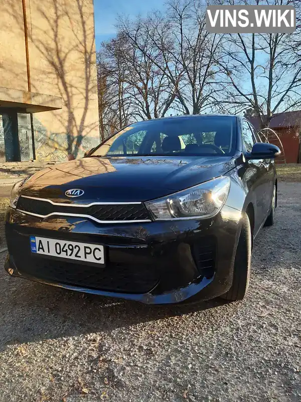 Седан Kia Rio 2019 1.59 л. Автомат обл. Київська, Київ - Фото 1/17