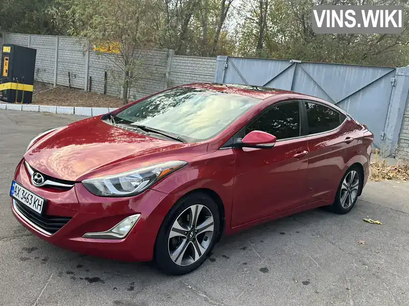 Седан Hyundai Elantra 2015 1.8 л. Автомат обл. Харківська, Харків - Фото 1/16