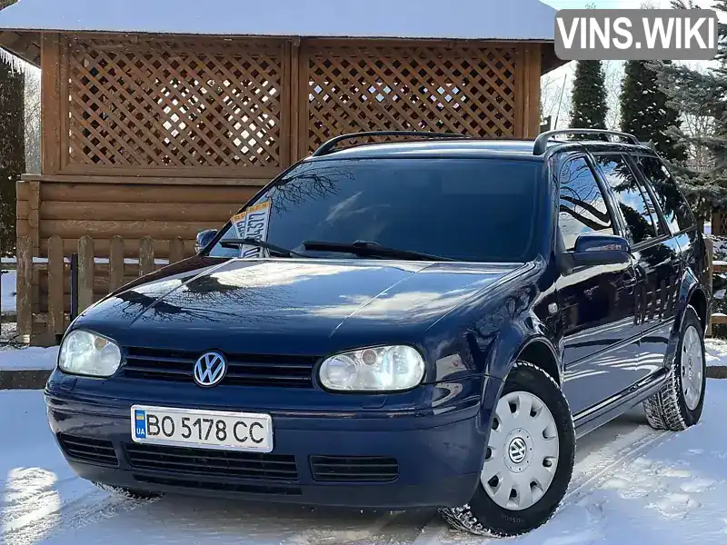 Универсал Volkswagen Golf 2000 1.6 л. Ручная / Механика обл. Тернопольская, location.city.vyshnivets - Фото 1/21