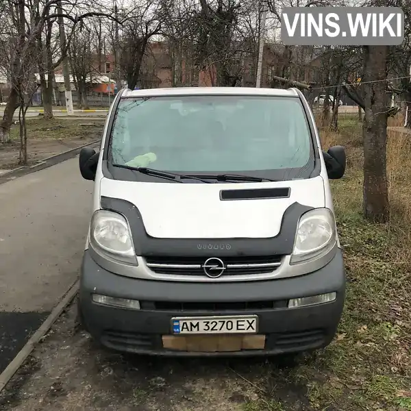 W0LF7BCB66V610531 Opel Vivaro 2005 Минивэн  Фото 2