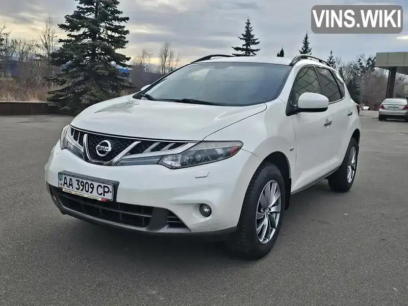 Позашляховик / Кросовер Nissan Murano 2012 3.5 л. Автомат обл. Київська, Київ - Фото 1/63