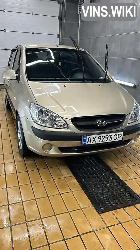 Хетчбек Hyundai Getz 2010 1.4 л. Автомат обл. Харківська, Харків - Фото 1/6