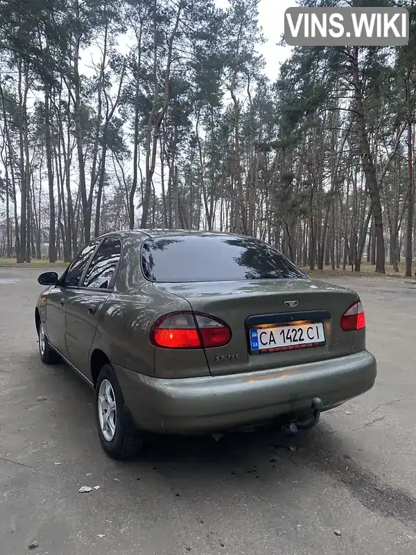 Седан Daewoo Sens 2004 1.3 л. Ручная / Механика обл. Черкасская, Черкассы - Фото 1/16