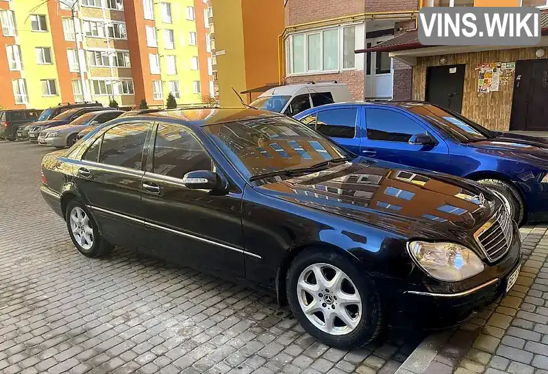 Седан Mercedes-Benz S-Class 2004 5 л. Автомат обл. Тернопільська, Тернопіль - Фото 1/4