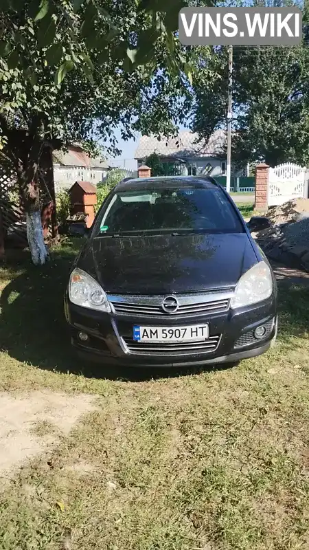 Универсал Opel Astra 2007 1.6 л. Ручная / Механика обл. Житомирская, Звягель - Фото 1/7