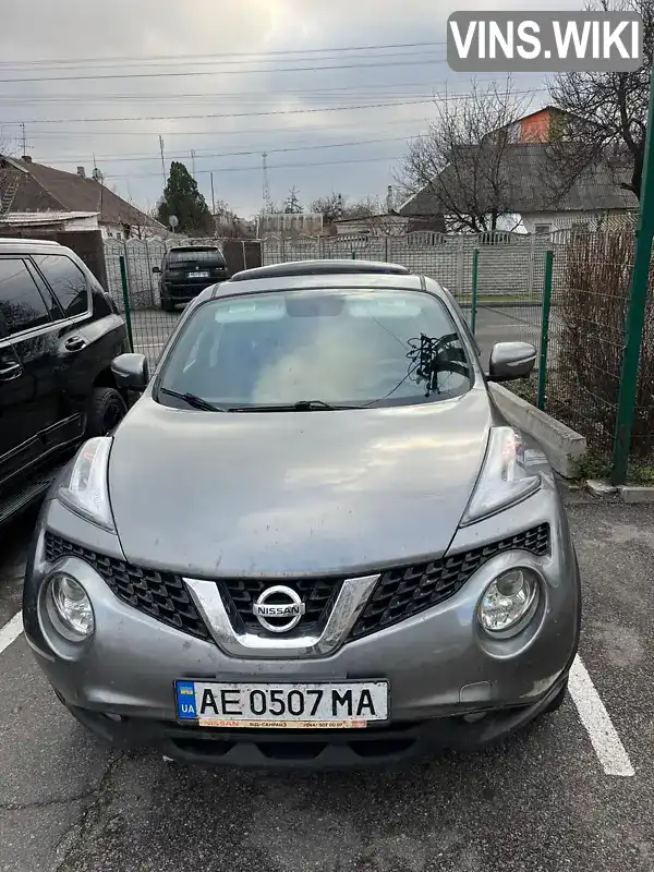 Внедорожник / Кроссовер Nissan Juke 2015 1.62 л. Вариатор обл. Днепропетровская, Днепр (Днепропетровск) - Фото 1/12