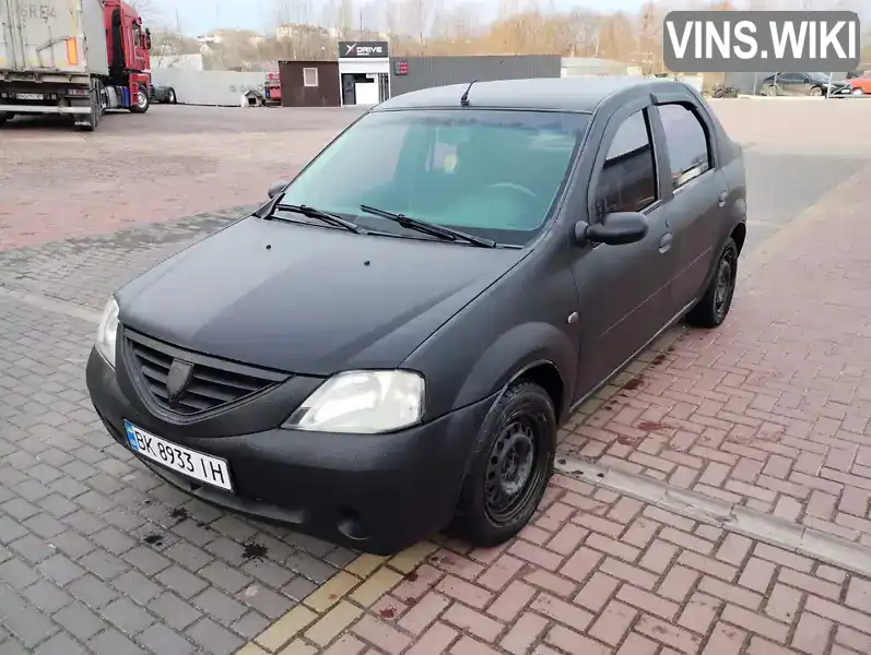 Седан Dacia Logan 2008 null_content л. Ручная / Механика обл. Ровенская, Ровно - Фото 1/13