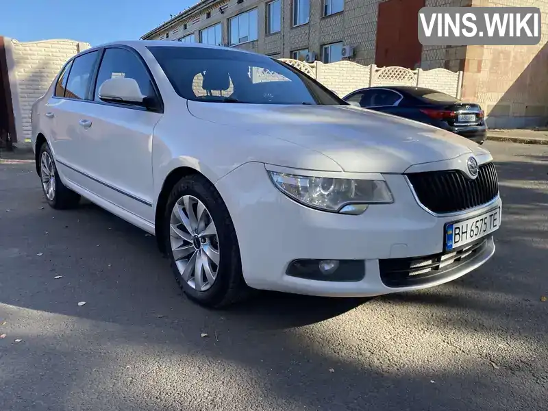 Лифтбек Skoda Superb 2012 1.6 л. Ручная / Механика обл. Одесская, Подольск (Котовск) - Фото 1/21