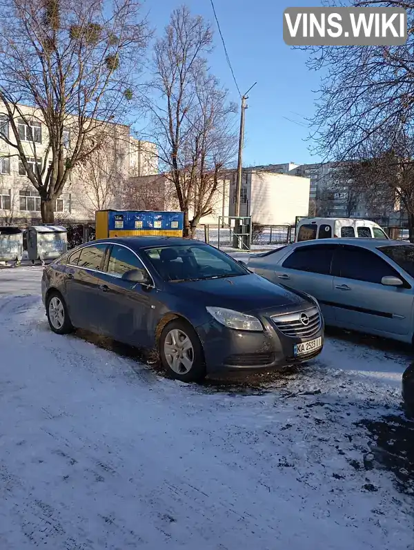 Седан Opel Insignia 2010 2 л. Ручна / Механіка обл. Київська, Біла Церква - Фото 1/21