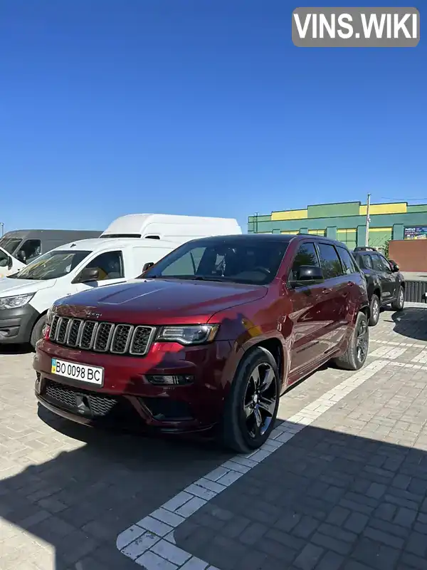 Позашляховик / Кросовер Jeep Grand Cherokee 2016 3.6 л. Автомат обл. Тернопільська, Тернопіль - Фото 1/21