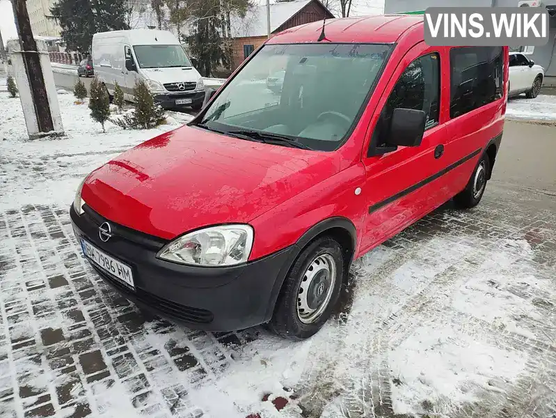 Минивэн Opel Combo 2006 1.25 л. Ручная / Механика обл. Ровенская, Рокитное - Фото 1/6