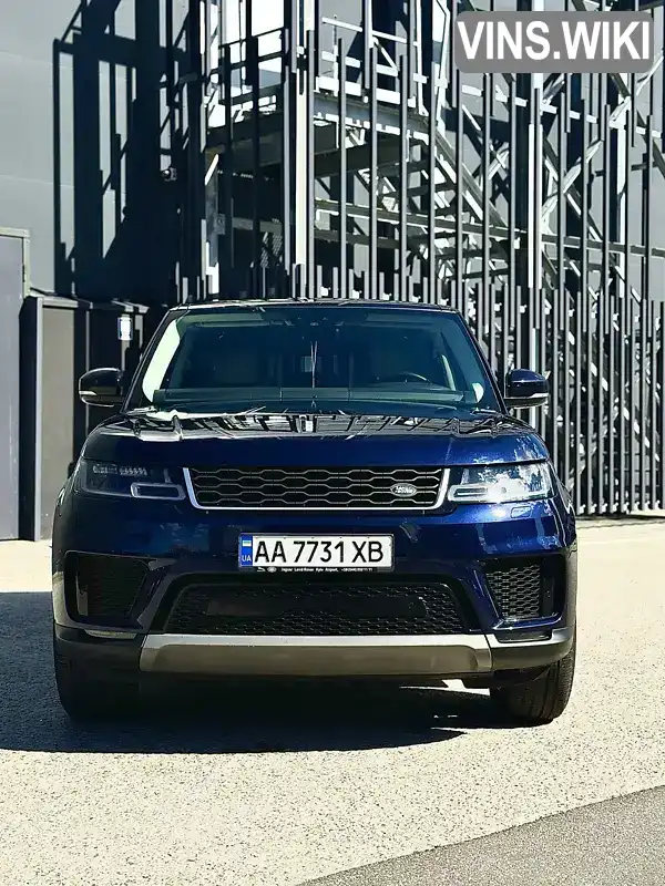 SALWA2BX2KA824195 Land Rover Range Rover Sport 2018 Внедорожник / Кроссовер 2 л. Фото 2