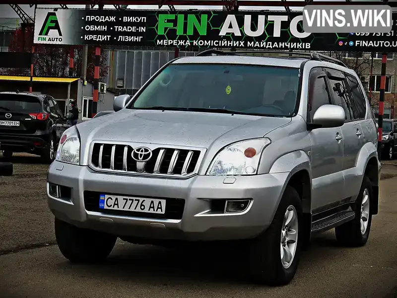 Внедорожник / Кроссовер Toyota Land Cruiser Prado 2003 3.96 л. Автомат обл. Черкасская, Черкассы - Фото 1/21