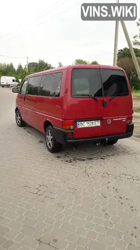 Мінівен Volkswagen Transporter 2000 2.5 л. Ручна / Механіка обл. Львівська, Мостиська - Фото 1/18