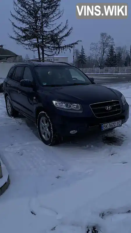 Позашляховик / Кросовер Hyundai Santa FE 2006 2.19 л. Автомат обл. Рівненська, Сарни - Фото 1/20