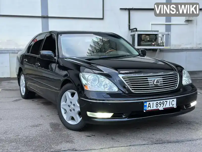 JTHBN36FX40159118 Lexus LS 2004 Седан 4.29 л. Фото 1