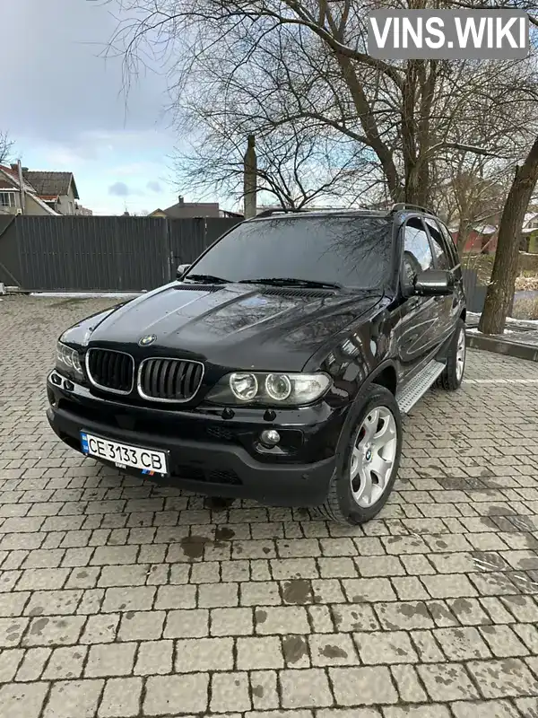 Позашляховик / Кросовер BMW X5 2004 2.99 л. Автомат обл. Чернівецька, Чернівці - Фото 1/18