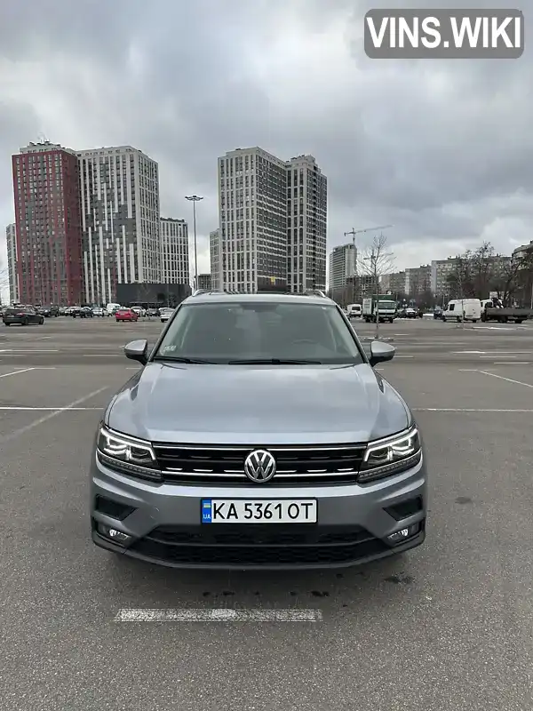 Позашляховик / Кросовер Volkswagen Tiguan 2019 1.98 л. Автомат обл. Київська, Київ - Фото 1/19