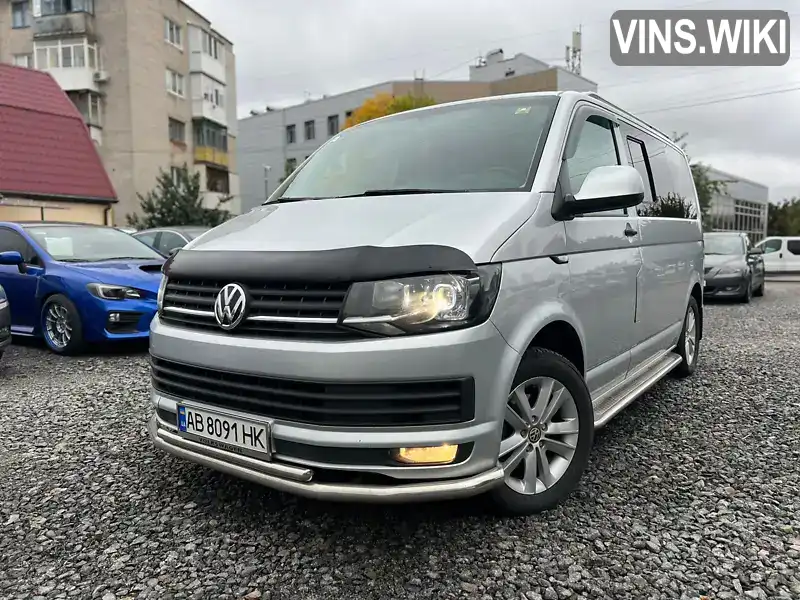 Мінівен Volkswagen Transporter 2016 1.97 л. Автомат обл. Житомирська, Бердичів - Фото 1/21