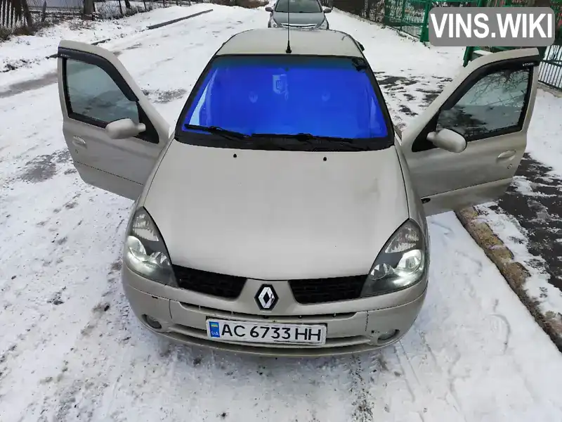 Седан Renault Clio Symbol 2006 1.39 л. Ручна / Механіка обл. Волинська, Нововолинськ - Фото 1/19