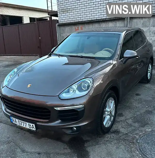 Внедорожник / Кроссовер Porsche Cayenne 2015 3.6 л. Автомат обл. Киевская, Киев - Фото 1/19