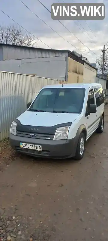 Мінівен Ford Transit Connect 2007 1.75 л. Ручна / Механіка обл. Чернівецька, Чернівці - Фото 1/8