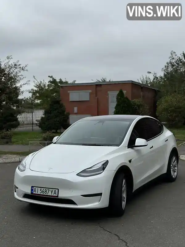 Внедорожник / Кроссовер Tesla Model Y 2021 null_content л. обл. Киевская, Киев - Фото 1/21