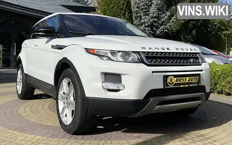 Позашляховик / Кросовер Land Rover Range Rover Evoque 2014 2 л. Автомат обл. Львівська, Золочів - Фото 1/21