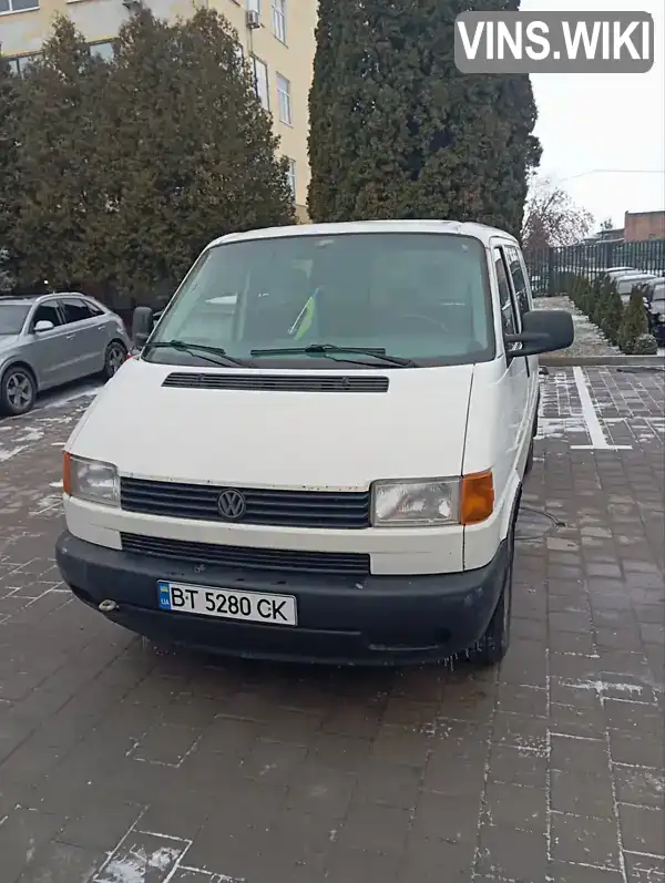 Мінівен Volkswagen Transporter 2000 1.9 л. Ручна / Механіка обл. Київська, Біла Церква - Фото 1/14